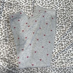 PJ Salvage Hearts Drawstring Lounge Jogger - M